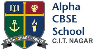 Alpha CBSE School Logo